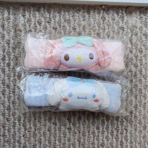 2pk - Sanrio cinnamoroll and my melody plush headband